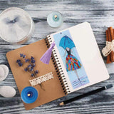 DIY Diamond Painting Bookmarks with Tassel Crafts Gift for Home Office School UseAA389‑Girl