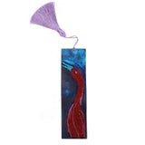 Diamond Painting Bookmarks with Tassel DIY Artware gift for Home Office School StudentsAA393‑Bird
