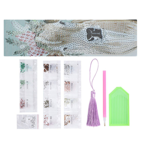 Diamonds Painting Bookmarks with Tassel Pendant Bookmark Art Craft for DIY MakingDeer Pattern In Australia - Darrahopens