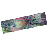 Diamonds Painting Bookmarks with Tassel Pendant Bookmark Art Craft for DIY MakingBird Pattern