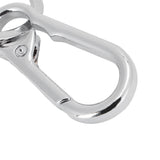 12pcs Alloy Keychain AntiRust No Deformation Glossy Surface for Hanging Key Wallet Zip Belt