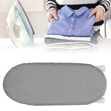 Mini Ironing Board Foldable Sleeve Cuffs Collars Ironing Table for Home Travel UseSilver Cloth