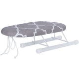 Mini Ironing Board Foldable Sleeve Cuffs Collars Ironing Table for Home Travel UseClassic Grid In Australia - Darrahopens