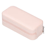 Portable Jewelry Organizer PU Fashion Earrings Necklace Rings Packaging Display Collection Case