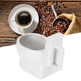 301‑400ml Ceramic Toilet Mug Funny Coffee Cup with Handle Personalized Gift for Friends