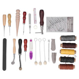 31PCS Leather Sewing Tools DIY Leather Craft Tools Hand Stitching Tool Set Sewing Accessories In Australia - Darrahopens