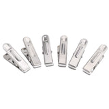 20Pcs Clothes Clips Stainless Steel Clothes Hanging Pins Clamps Home Laundry Underwear Pegs