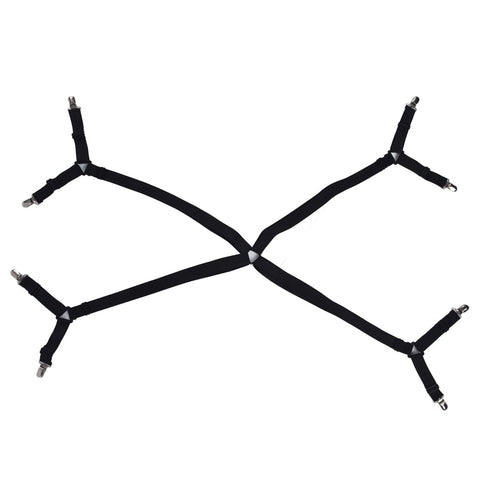 Bed Sheet Clip Lengthened Non Slip Multifunctional Adjustable Bed Sheet Holder for Home HouseholdBlack In Australia - Darrahopens