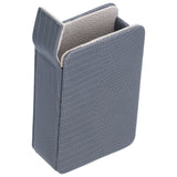 Cigarette Case Magnet Cigarette Box 20 Capacity Pressure Resistant PU Cigarette Case for MenGray