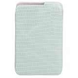 Cigarette Case Magnet Cigarette Box 20 Capacity Pressure Resistant PU Cigarette Case for MenGreen