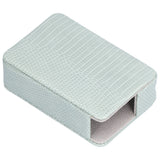 Cigarette Case Magnet Cigarette Box 20 Capacity Pressure Resistant PU Cigarette Case for MenGreen