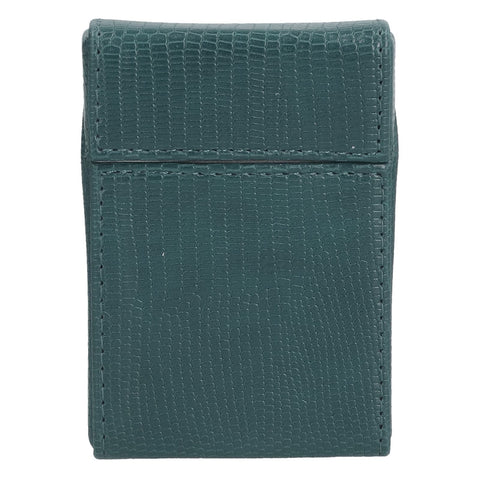 PU Cigarette Case Magnetic Cigarette Box Waterproof and Holds for 20 Cigarettes Lizard Pattern for MenGreen In Australia - Darrahopens