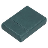PU Cigarette Case Magnetic Cigarette Box Waterproof and Holds for 20 Cigarettes Lizard Pattern for MenGreen