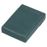 PU Cigarette Case Magnetic Cigarette Box Waterproof and Holds for 20 Cigarettes Lizard Pattern for MenGreen