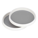 Cabinet Turntable Organizer Antislip Rotatable Storage Tray Multifunctional Rotating Spice Rack for Kitchen 2PCS Small Size In Australia - Darrahopens