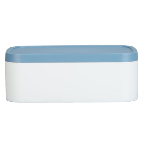 Portable Storage Box Reusable Dustproof Mouth Muffle Face Cover Organizer High Capacity for Home SchoolBlue In Australia - Darrahopens