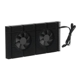 GK6 Dual PWM Fan VRAM Heatsink Adjustable Speed Backplane Memory Cooling Cooler for 3080 3070 Radiator0.5mm Pad 600