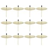 12pcs Candle Plate Iron Material 7x6.5cm/2.8x2.6in Gold Stable Reliable Decorative Wearable Fixing Holder for Party In Australia - Darrahopens