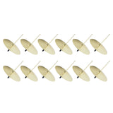 12pcs Candle Plate Iron Material 7x6.5cm/2.8x2.6in Gold Stable Reliable Decorative Wearable Fixing Holder for Party In Australia - Darrahopens