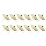 12pcs Candle Plate Iron Material 7x6.5cm/2.8x2.6in Gold Stable Reliable Decorative Wearable Fixing Holder for Party In Australia - Darrahopens