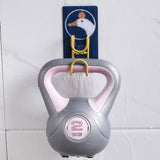 Cute Hooks Wall Mounted 360° Rotating Hook Orderly Storage Strong Stickiness Towel Rack for Bathroom KitchenDuck