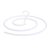 Spiral Hanger Dedicated Space Saving Stainless Steel Rustproof Quilt Bed Linen Hanger for large Sheets Quilts CurtainsWhite In Australia - Darrahopens