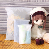 Double Matte Sealing Bag Environmental EVA Translucent Bag Valve Bag for Winter Clothing PillowM 20x28cm In Australia - Darrahopens
