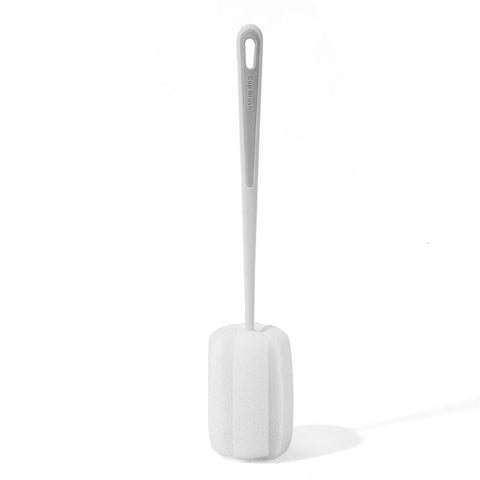 Long Handle Sponge Bottle Brush 360° Cleaning Elastic Flexible Hanging Hole Design Soft Sponge Bottle Cleaning BrushWhite In Australia - Darrahopens