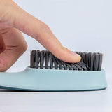 Shoes Brush Multifunctional Flocked Bristles Laundry Brush Cleaning Tool for HouseholdDark Blue In Australia - Darrahopens