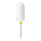 Hand Duster Electrostatic Adsorption Washable Replaceable Cleaning Fibers Telescopic Duster for Floor Desk CleaningFlat White In Australia - Darrahopens