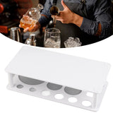 Bartender Kit Stand Space Saving Organize Storage Plastic Bartending Tool Holder for Bar Home L