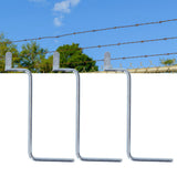 3Pcs Fence Wire Tensioner Handle Stainless Steel Stable Performance Firm Fence Wire Tensioning Tool