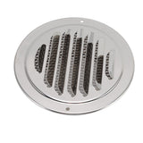 Air Ventilation Cover 304 Stainless Steel Round Exhaust Duct Grill Cap for Kitchen and Bathroom 100mm / 3.9in