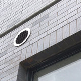 Air Ventilation Cover 304 Stainless Steel Round Exhaust Duct Grill Cap for Kitchen and Bathroom 120mm / 4.7in