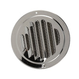 Air Ventilation Cover 304 Stainless Steel Round Exhaust Duct Grill Cap for Kitchen and Bathroom 150mm / 5.9in