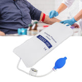Pressure Infusion Bag with Pressure Gauge Strong Wear Resistance Air Tightness Fluid Quick Infusion for Emergency Patient 1000ml