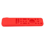 TV Remote Case Silicone Soft Shockproof Washable Protective Cover for RMF TX800 TX900 Red
