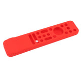 TV Remote Case Silicone Soft Shockproof Washable Protective Cover for RMF TX800 TX900 Red