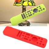 TV Remote Case Silicone Soft Shockproof Washable Protective Cover for RMF TX800 TX900 Red
