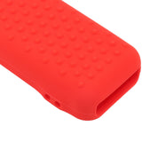 TV Remote Case Silicone Soft Shockproof Washable Protective Cover for RMF TX800 TX900 Red