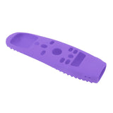Smart Remote Control Protection Cover Silicone TV Controller Dustproof Case for LG MR 20 Purple