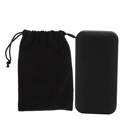 Cigarette Case Height Adjustable Thick Thin Cigarettes Dual Use Lighter Split Cigarette Case Holder Black
