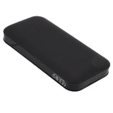 Cigarette Case Height Adjustable Thick Thin Cigarettes Dual Use Lighter Split Cigarette Case Holder Black