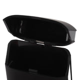 Cigarette Case Height Adjustable Thick Thin Cigarettes Dual Use Lighter Split Cigarette Case Holder Black