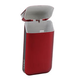 Cigarette Case Height Adjustable Thick Thin Cigarettes Dual Use Lighter Split Cigarette Case Holder Red