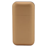 Cigarette Case Height Adjustable Thick Thin Cigarettes Dual Use Lighter Split Cigarette Case Holder Gold