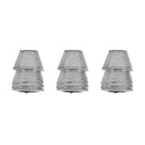 20pcs Safety Round Handle Wedges Steel Hammer Handle Splitting Wedge Set for Axe Claw Hammer Sledge Diameter 10mm / 0.39in