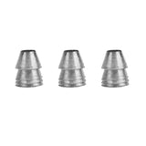 20pcs Safety Round Handle Wedges Steel Hammer Handle Splitting Wedge Set for Axe Claw Hammer Sledge Diameter 11mm / 0.43in