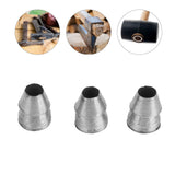 20pcs Safety Round Handle Wedges Steel Hammer Handle Splitting Wedge Set for Axe Claw Hammer Sledge Diameter 13mm / 0.51in