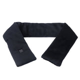 Electric Heated Scarf Rechargable 3 Gear Foldable Breathable Waterproof Neck Heating Pad for Winter